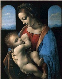 Мадонна работы Леонардо да Винчи